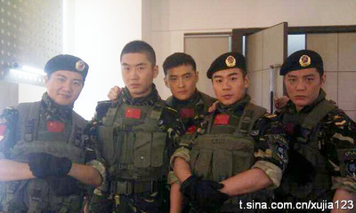 2011年1月28日《我是特种兵》主演参加湖南电视台《天天向上》节目 我是特种兵天天向上