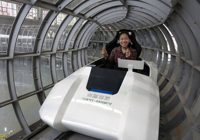 中国攻关超级磁悬浮列车：最高时速2900公里