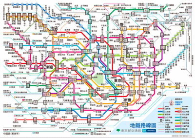 东京地铁与北京地铁的不同之处 北京到东京机票