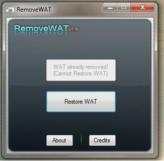 永久激活Windows 7工具 Windows 7 Activator RemoveWAT v2.2.5.2 removewat win7