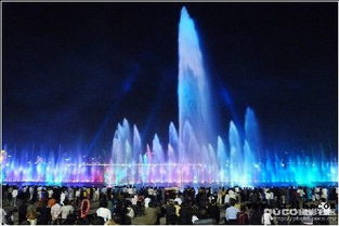 亚洲最高的喷泉—江西南昌秋水广场音乐喷泉 南昌秋水广场音乐喷泉