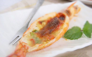 蒜蓉芝士虾---家庭版西式大虾做法 蒜蓉蒸大虾
