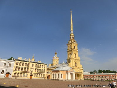 俄罗斯游记48：圣彼得保罗大教堂和要塞炮楼