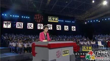 2014年中国汉字听写大会第五场题目 汉字听写大会题目全集