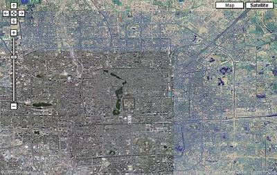 最新卫星地图（一点就找到你家） 最新卫星地图