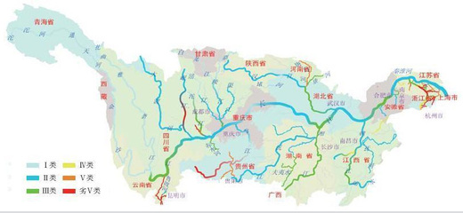 长江水系 中国长江水系