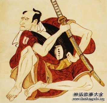 日本武士临死前的性快感体验（图） 做爸爸腿上体验快感