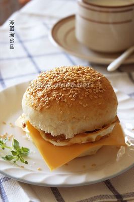 自制【吉士蛋堡】：媲美麦当劳的营养早餐