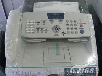 兄弟brotherFAX-2820通过修改设置可变成带扫描功能的一体机 brother fax 2820清零