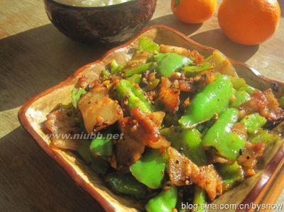 湖南人能吃三碗饭的辣椒做法——豆豉辣椒炒肉 湖南人天天吃辣椒炒肉