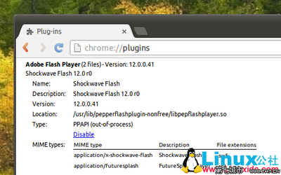 ubuntu14.04安装chrome及给chromium安装flashplugin ubuntu chrome flash
