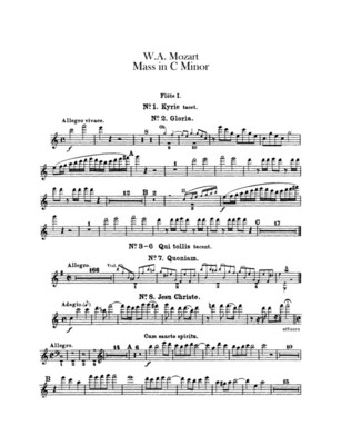 电影《莫扎特传》音乐-c小调弥撒（K.427）Kyrie 莫扎特传
