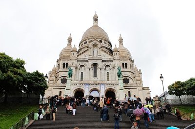 【巴黎】蒙马特高地、圣心大教堂、爱墙 蒙马特高地 画家