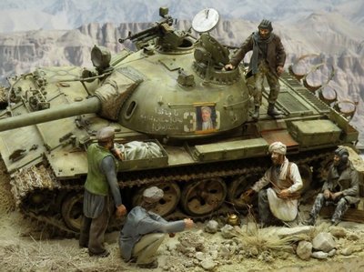 安拉的恩典——北方联盟T-55A情景的制作完成 真主安拉