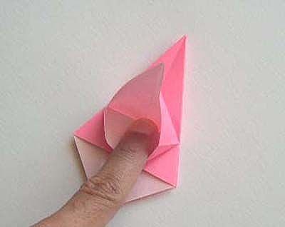 怎样折百合花-纸折百合花教程 百合花折纸教程图解