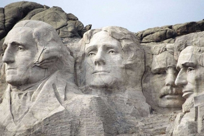 老罗斯福和小罗斯福 国会山四个总统是谁