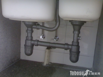 【图解】厨房下水管如何安装 厨房水槽下水管安装
