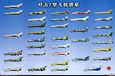 中国军用飞机图集/型谱大全 中国军用飞机大全