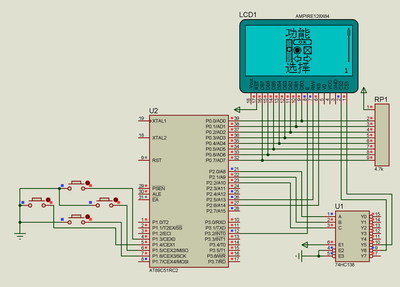 Proteus仿真LCD显示 proteus lcd12864在哪