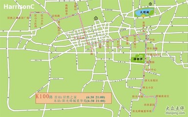 济南市公交车路线图 济南市公交车76路线图