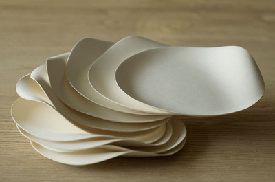 日本shinichirodesignstudio一次性纸质餐具设计 一次性餐具生产厂家