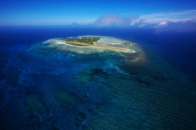 【南沙群岛】南沙群岛最新卫星图美济礁、渚碧礁与永暑礁接近完工 美济礁和渚碧礁