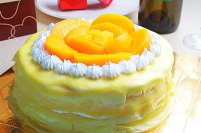 芒果千层蛋糕的做法 精 芒果千层班戟蛋糕