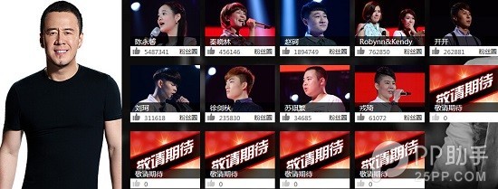 中国好声音2012 学员及其它表演 中国好声音学员名单
