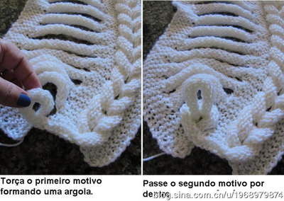 扇形围巾教程 - 快乐编织-手工网 - 毛衣编织图案、编织毛衣教程、 扇形下摆毛衣编织图解