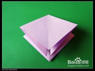【折纸系类】百合花的折法 精 百合花折纸教程