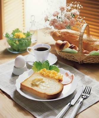 西式早餐菜单（中英文对照）：旅游餐饮