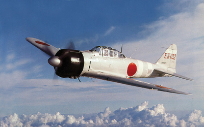 日本零式战机王牌飞行员的辉煌与地狱！ 日本零式战斗机