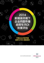  roi 反向传播 2014中国企业内容传播与ROI调查报告