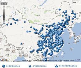  北京空气污染指数地图 马军和他的空气污染地图