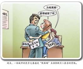  假离婚证买房法律后果 中国式“假离婚”