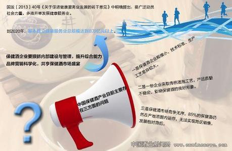  保健酒行业趋势 中国保健酒行业发展呈现四大趋势