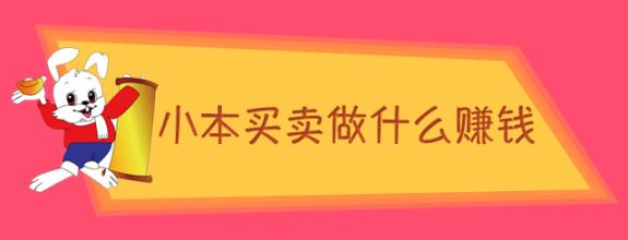  20000元投资小生意 我想做些小生意，投资小，有利可赚