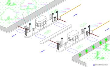  停车场出入口设计 出入口的设计类型如何选择?