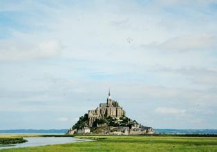  法国圣米歇尔山城堡 浪漫，从圣米歇尔山开始