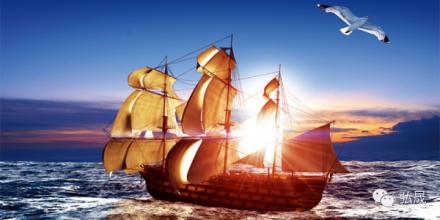  一艘轮船由南向北航行 一艘没有航行目标的船，任何方向的风都是逆风