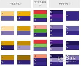  十种基本的配色设计 陈列中的十种基本配色设计