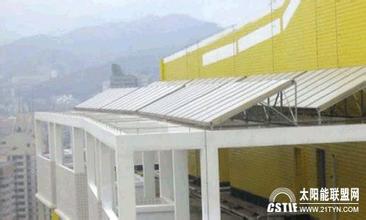  屋脊 檐口 脊檐隐蔽式太阳能与建筑一体化工程实践