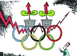  奥运标志 奥运将是经济成长一种标志