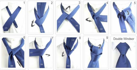 打领带三角的方法图解 打领带的技巧
