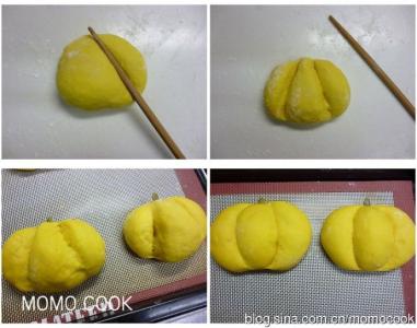 万圣节南瓜灯制作 万圣节的南瓜怪面包--两种成型方法