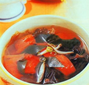 番茄海带汤图片 番茄海带汤