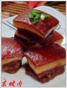 杭州东坡肉 杭州历史名菜“东坡肉”