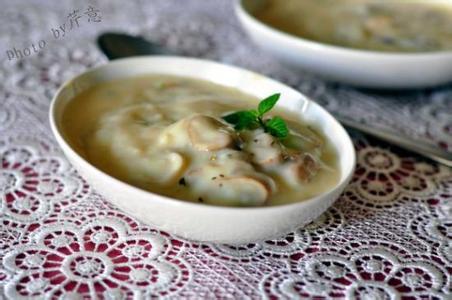 西式浓汤 极致清爽的低热量西式浓汤―法式豆浆蘑菇浓汤