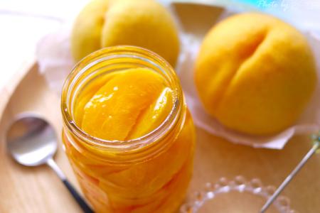 黄桃罐头的制作 自制黄桃罐头