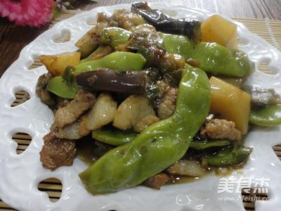 豆角茄子炖肉 豆角茄子土豆炖肉